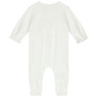 Baby Girls Pink & White Babygrows ( 2-Pack ), 2, hi-res